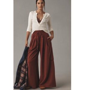 Maeve Weekender Wide-Leg Sweatpants